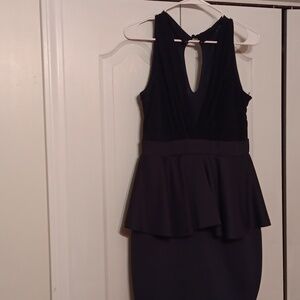 Navy blue shorts dress